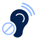 auditory disability icon
