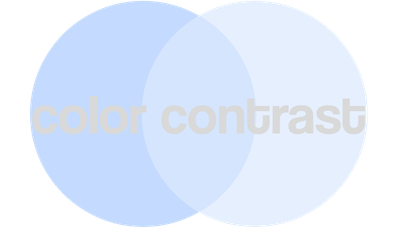 Example of light gray text on a light background