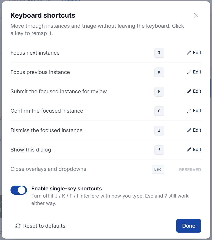 keyboard shortcuts are displayed in the screenshot.