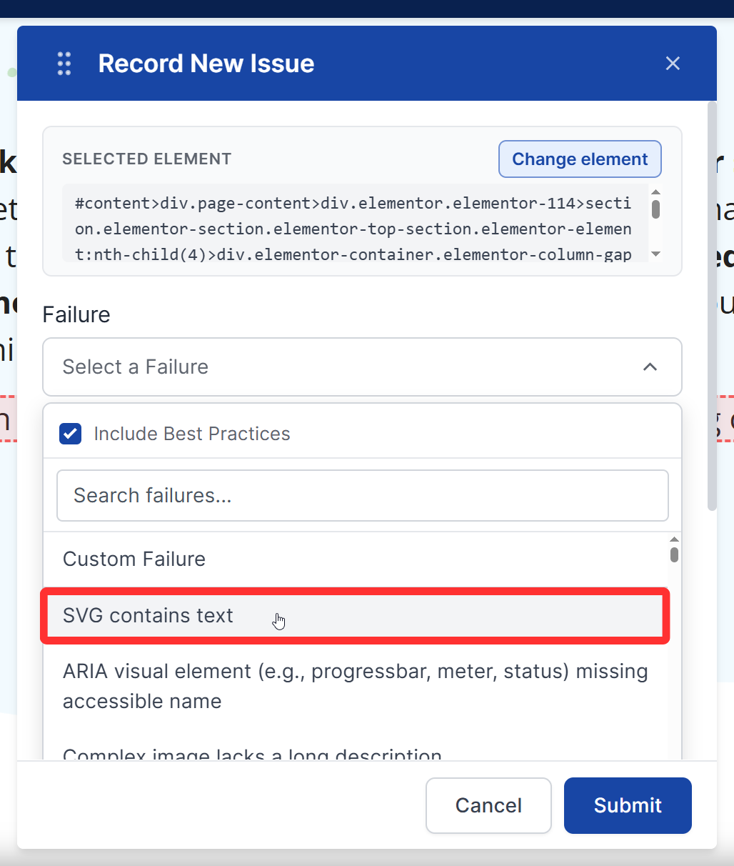 Re-using a Custom Issue
